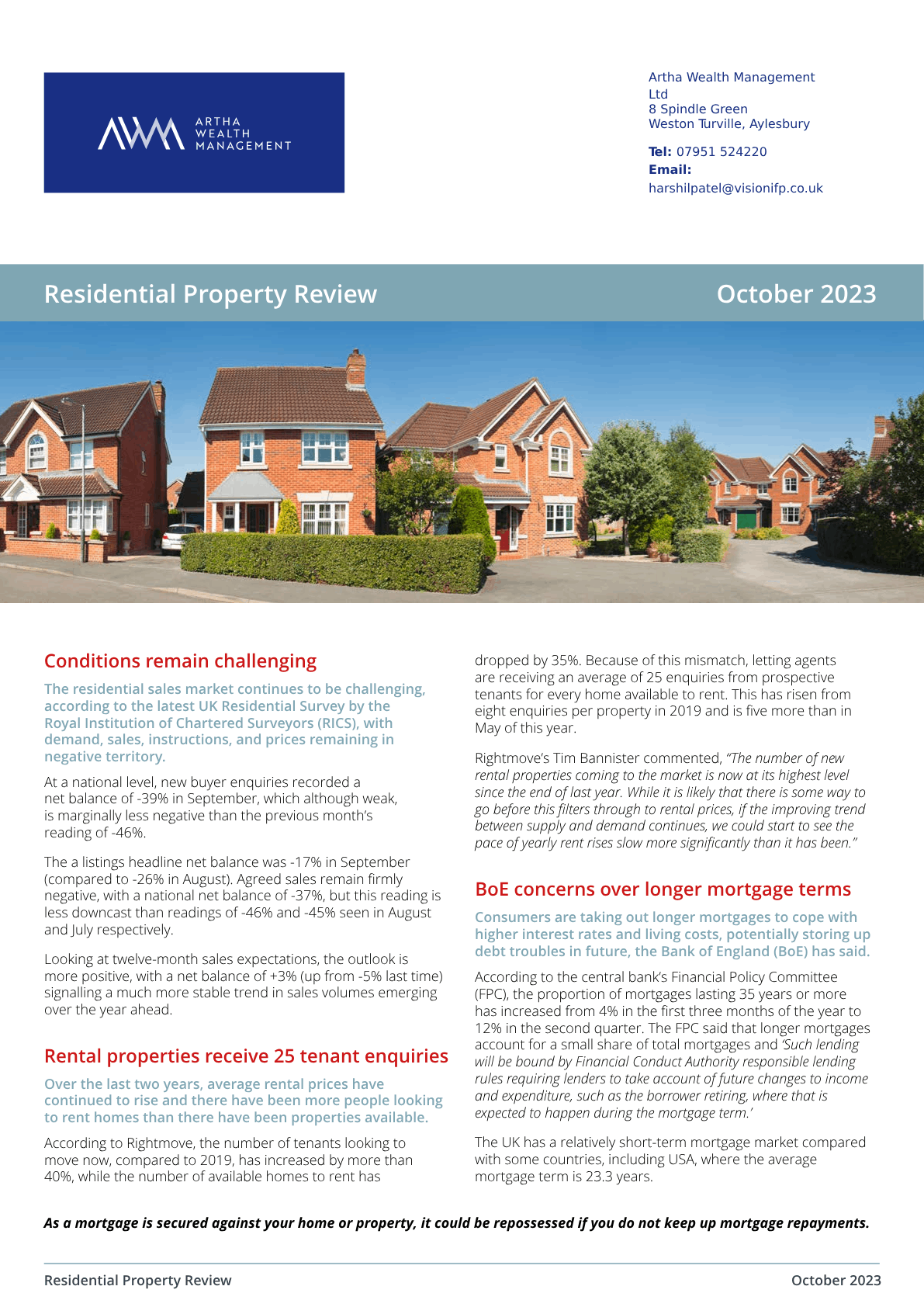 Residential Property Review