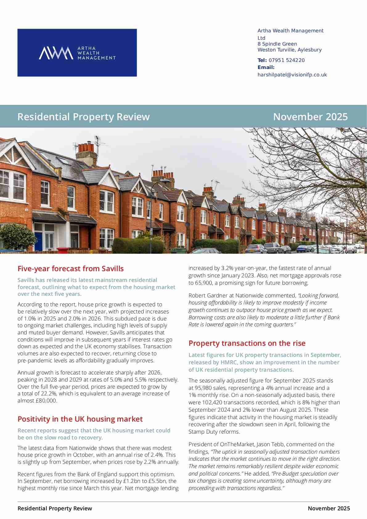 Residential Property Review