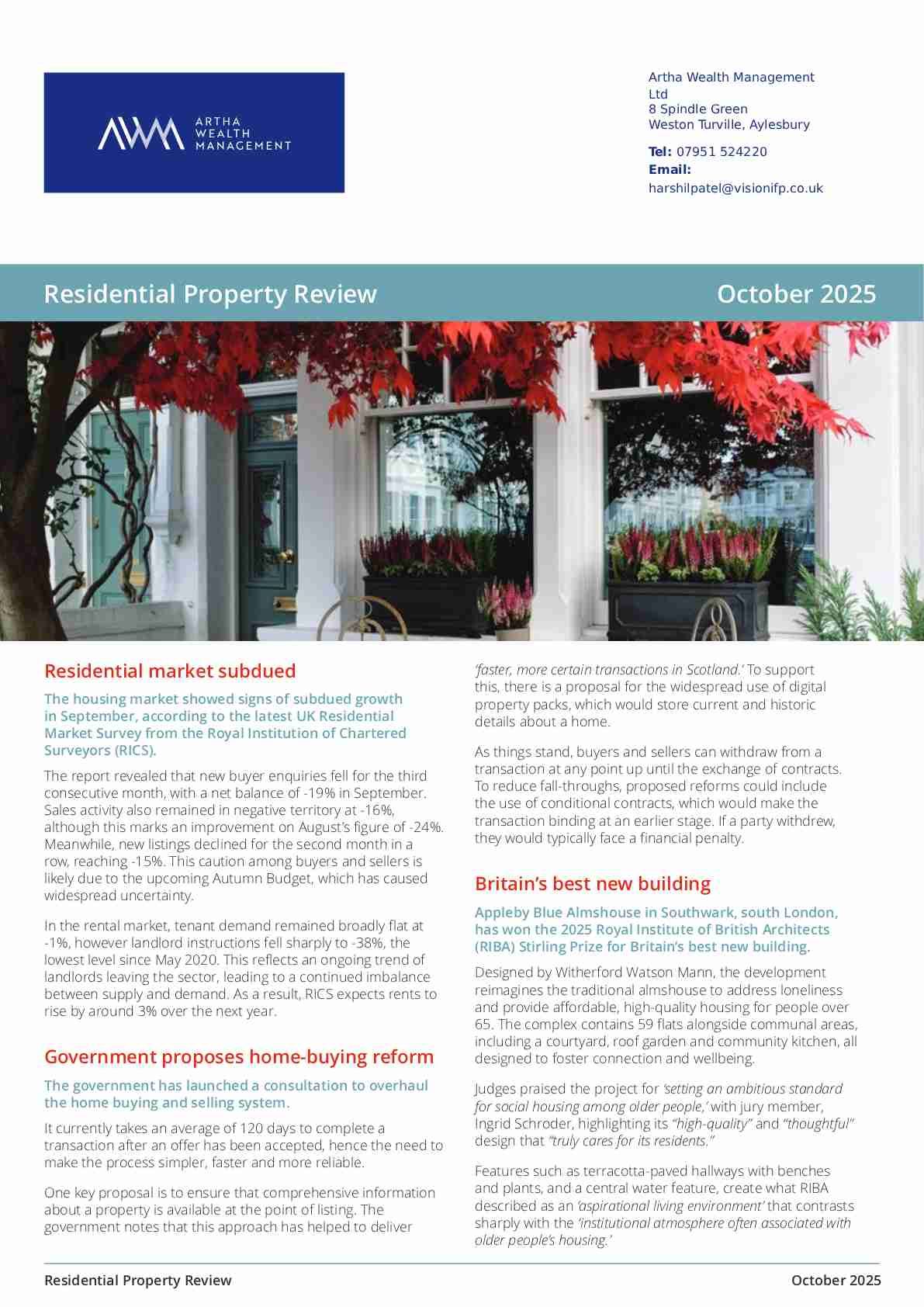 Residential Property Review