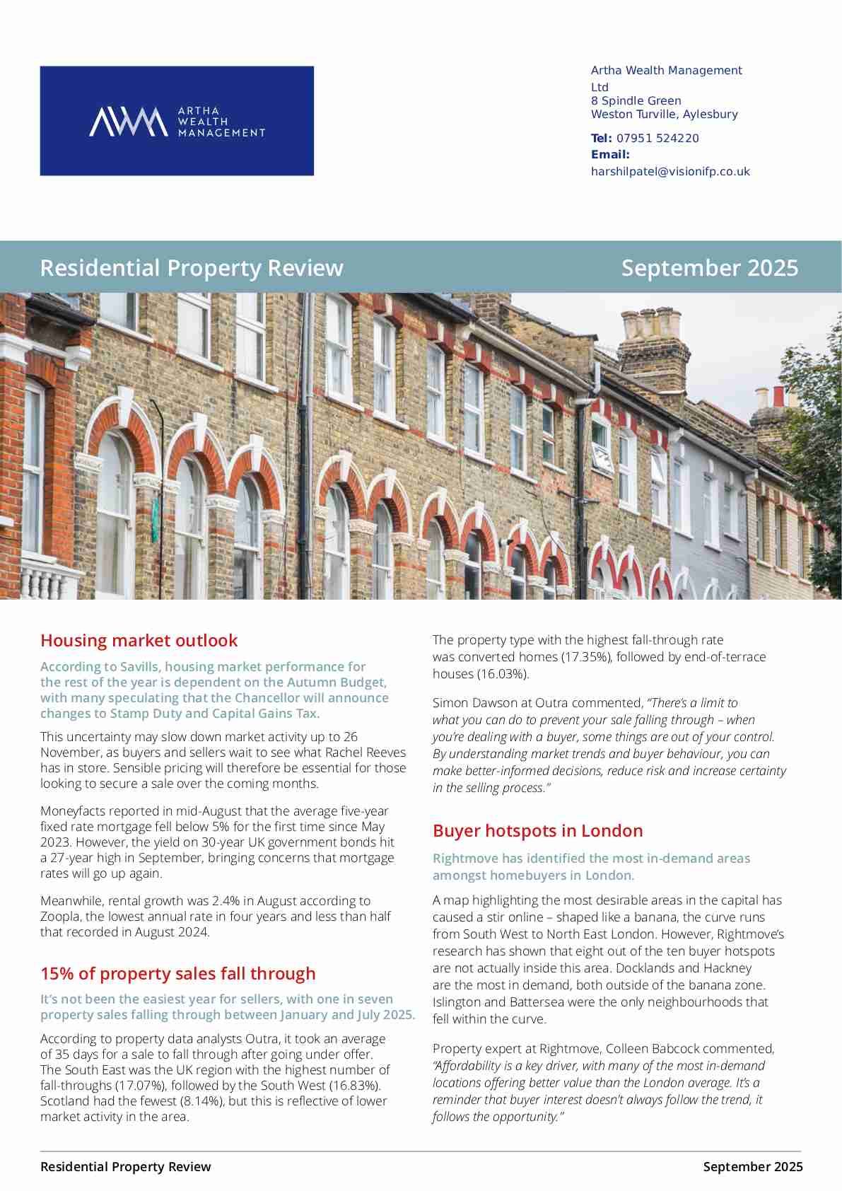 Residential Property Review