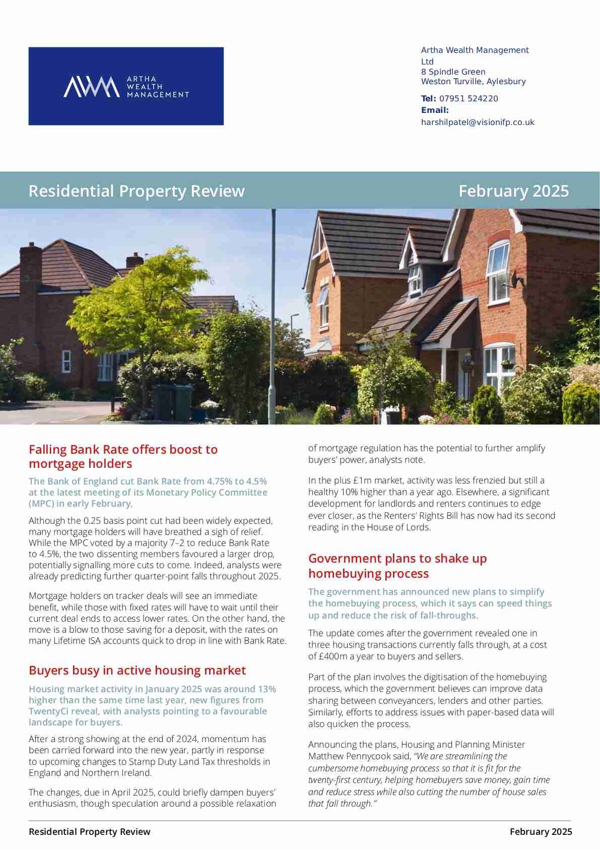 Residential Property Review