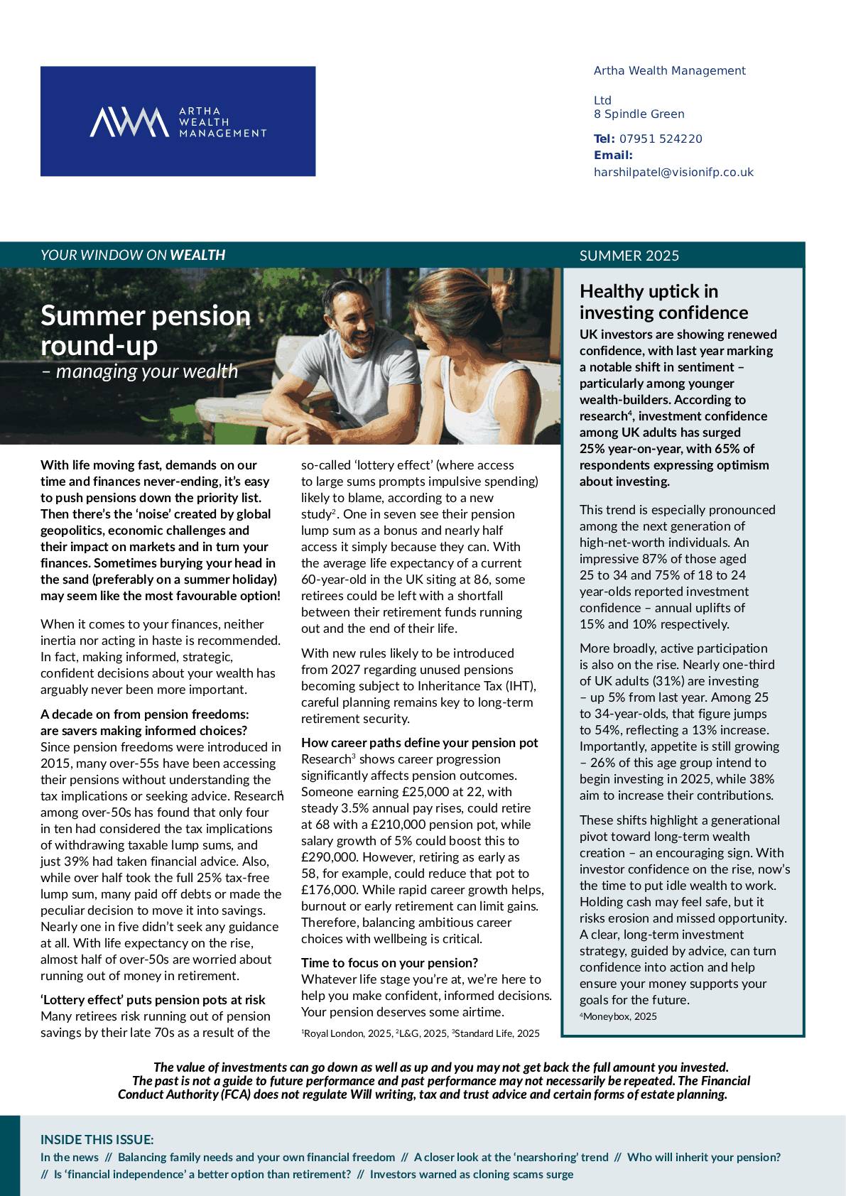 Your Window on Wealth